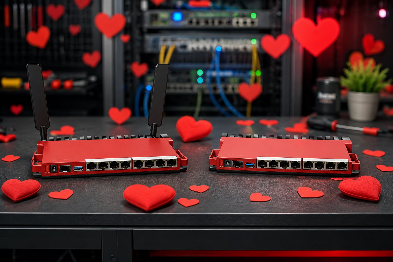 MikroTik L009 em bancada, o pequeno notável da linha